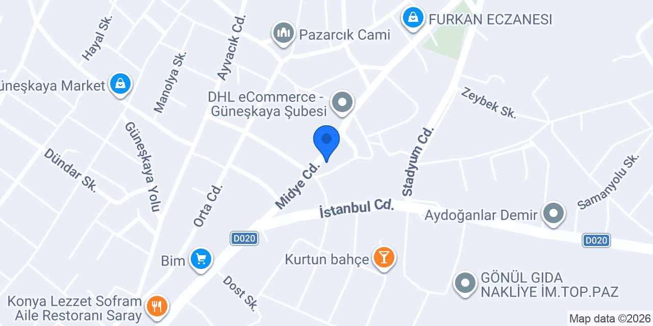 parin yem konumu