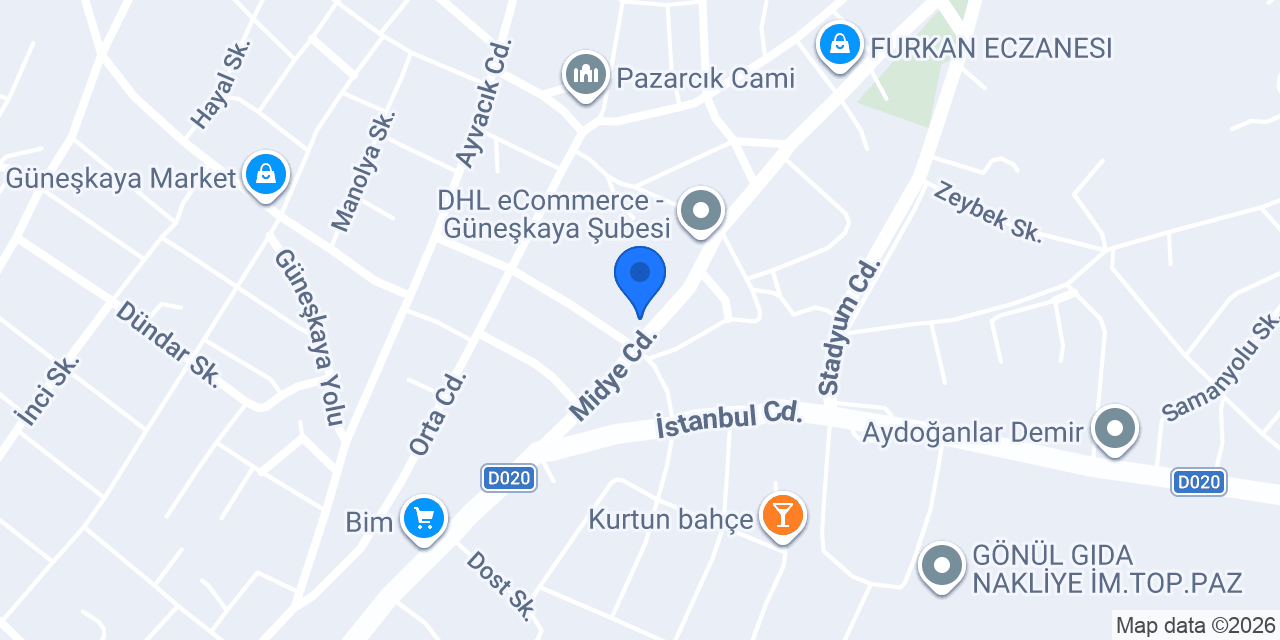 Karaca Kasap&Et&Mangal konumu