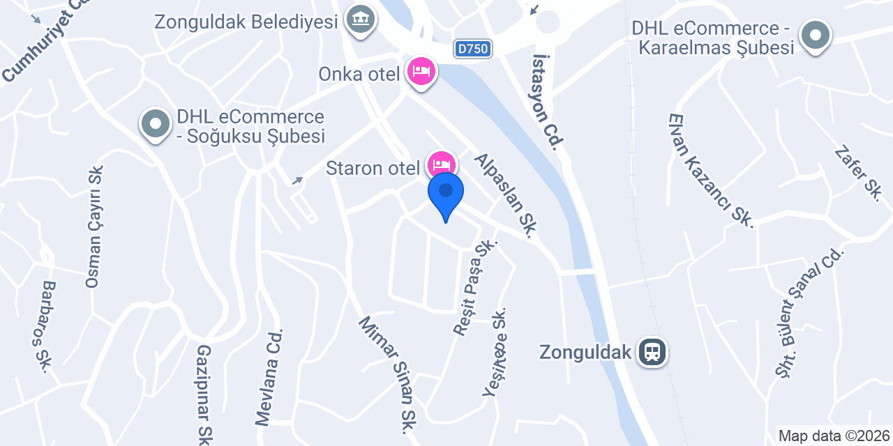 Tezel Oto konumu