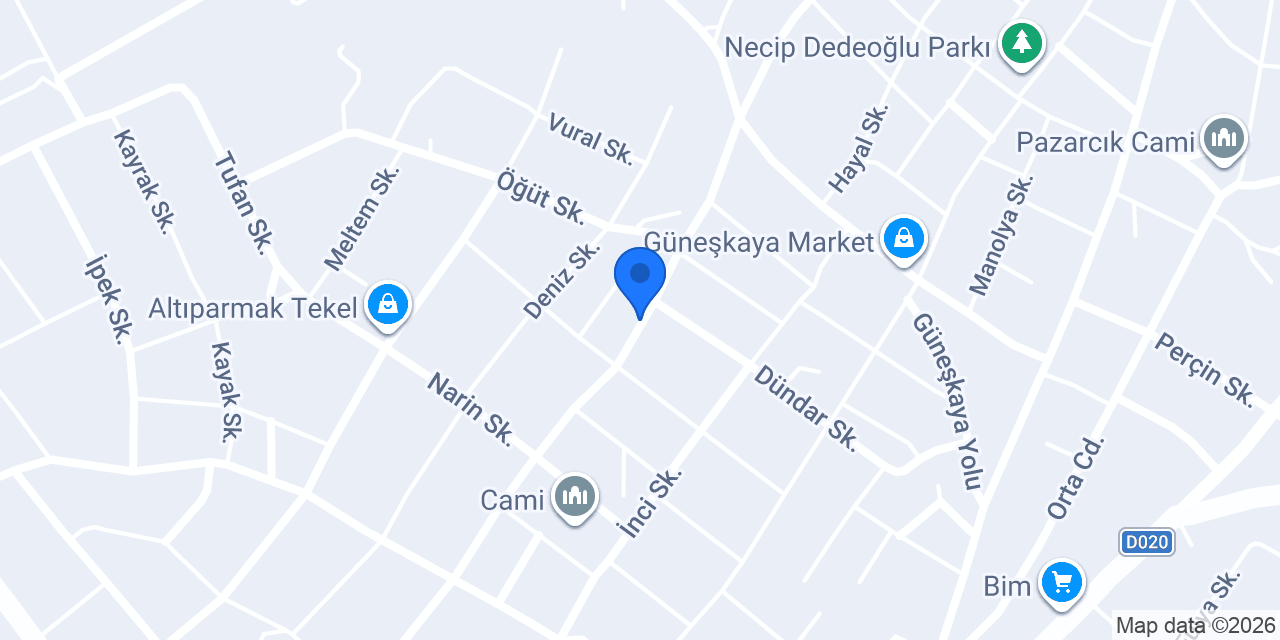 Poslular Halı Yıkama Saray konumu