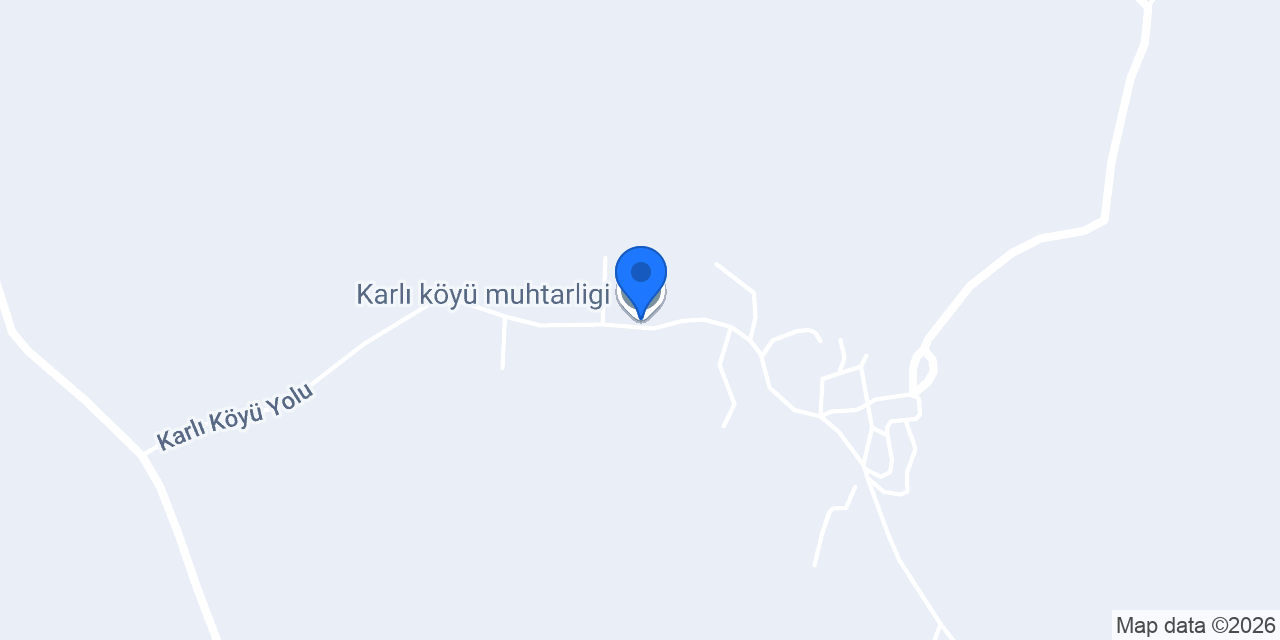 Karlı köyü muhtarligi konumu