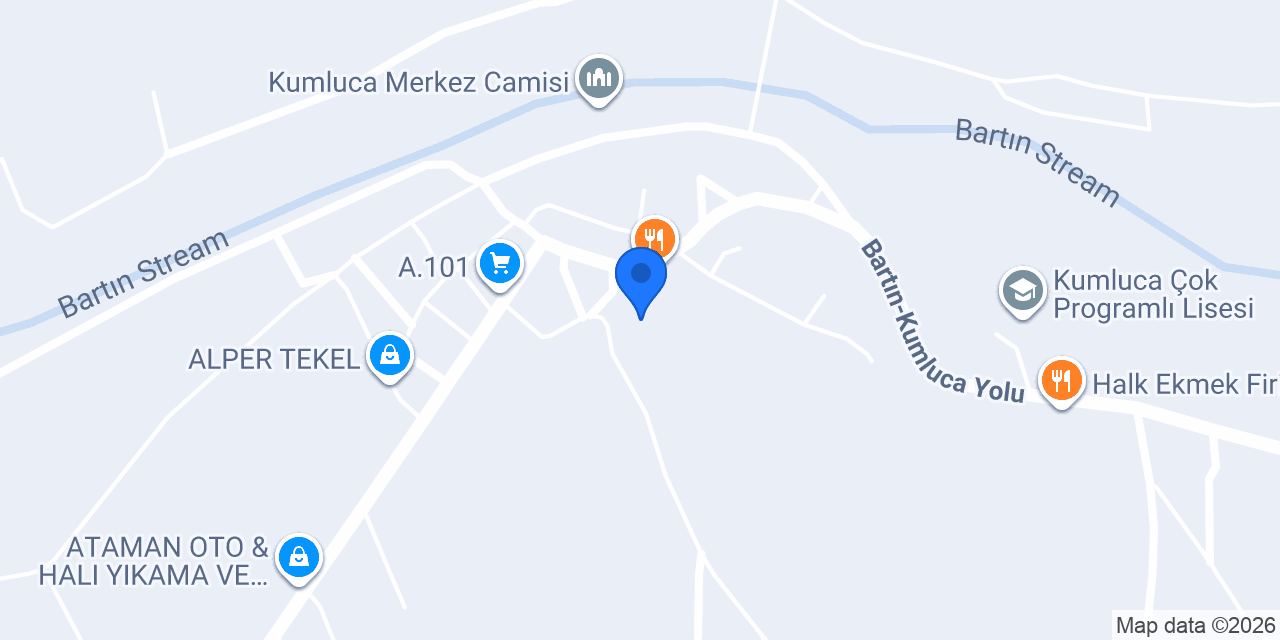 Kumluca Belediyesi konumu