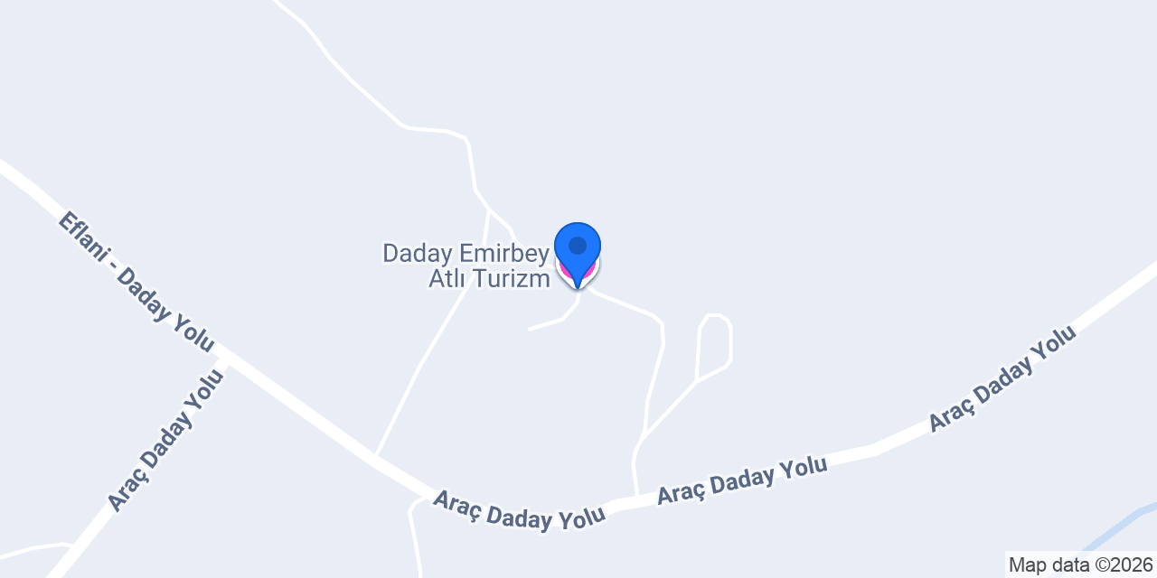Daday Emirbey Atlı Turizm konumu