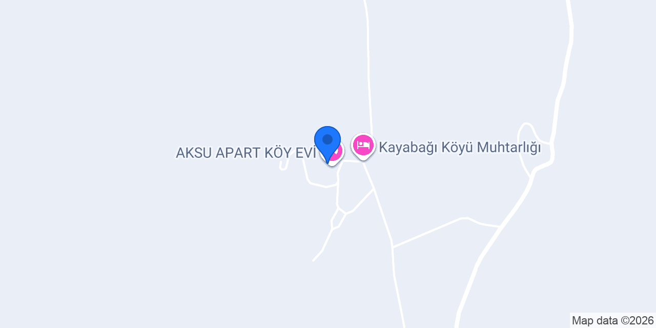 AKSU APART KÖY EVİ konumu