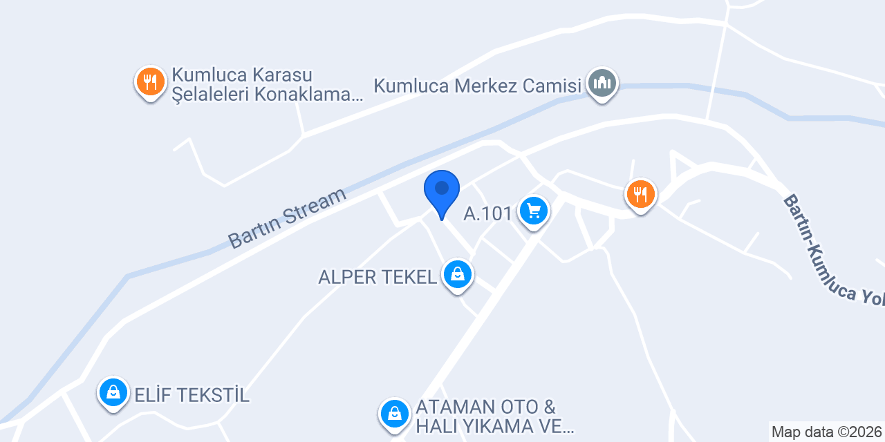Kaya Marangoz Atölyesi konumu