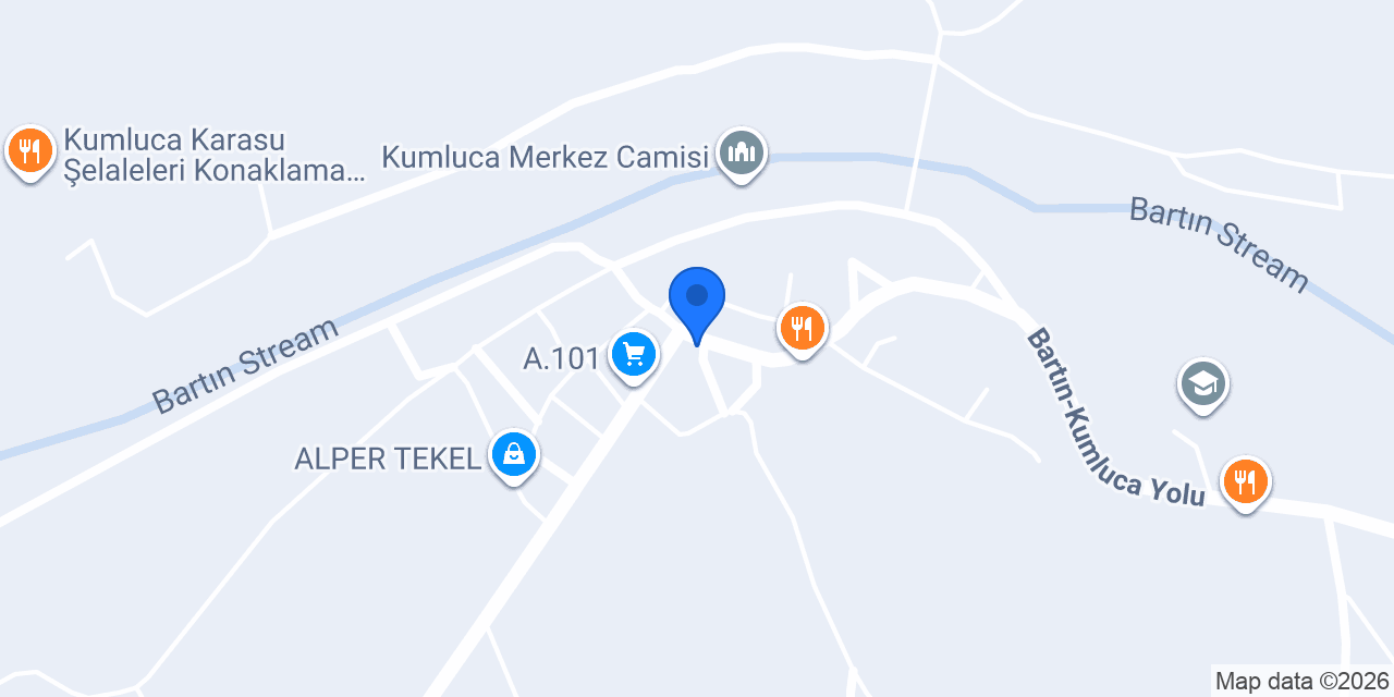 BARTIN KUMLUCA TAKSİ DURAĞI konumu