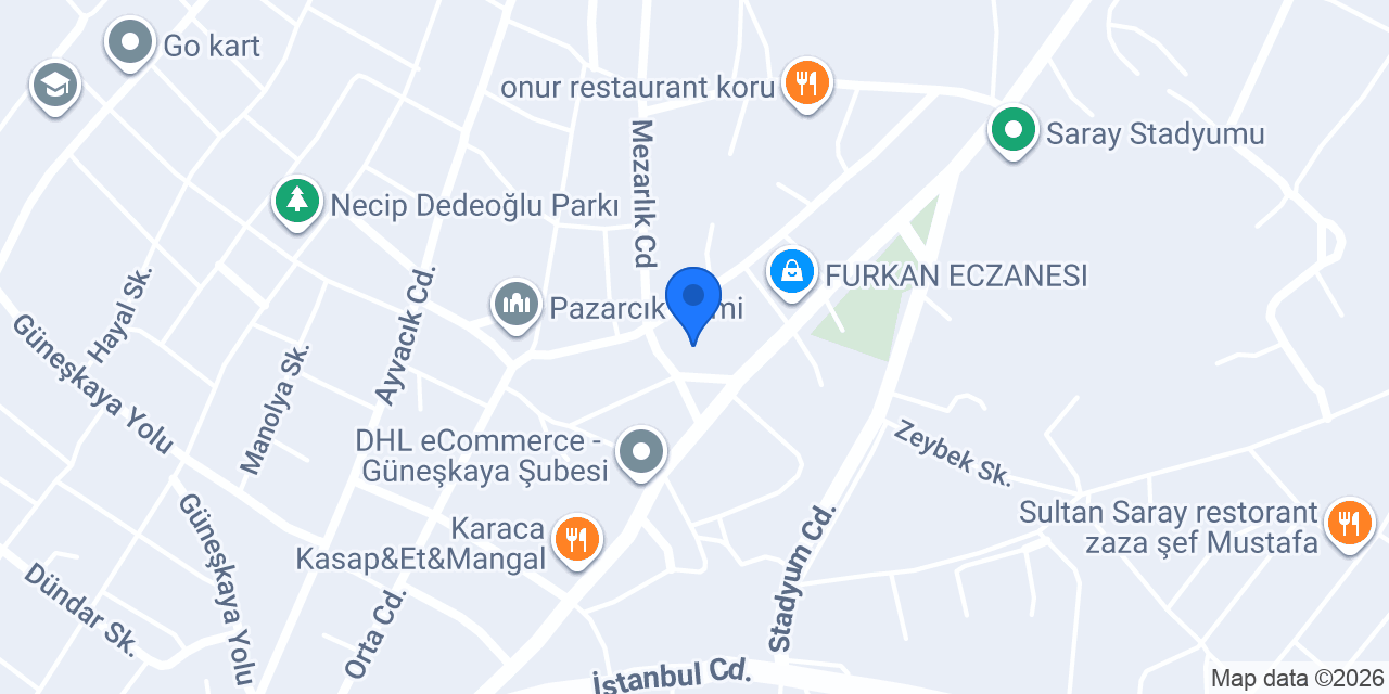 Başakşehir Okulları konumu