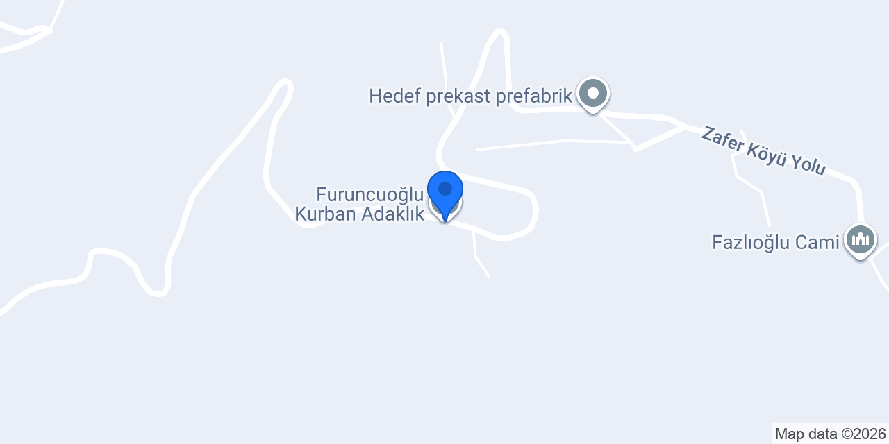 Furuncuoğlu Kurban Adaklık konumu
