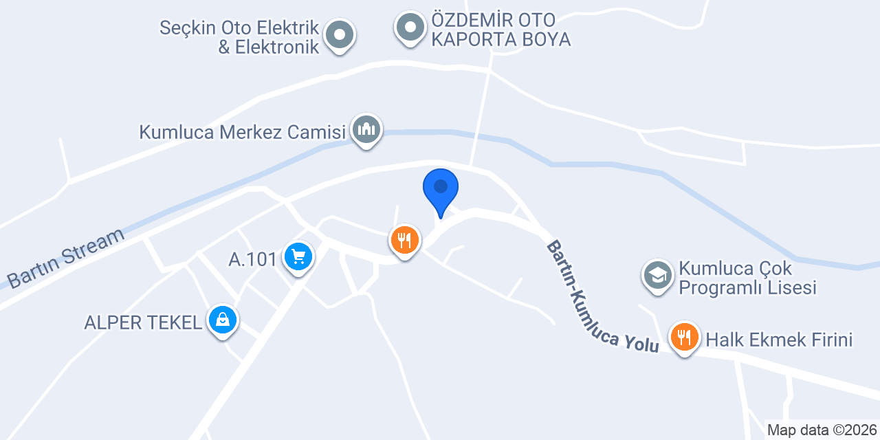 Kumluca Aile Sağlık Merkezi konumu