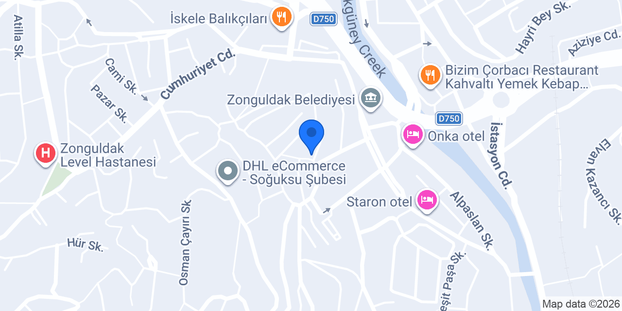 DK GARAGE konumu