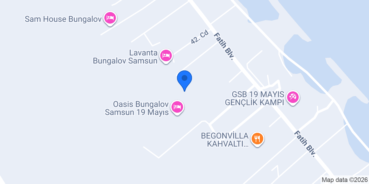 VİLLA AURA SAMSUN konumu