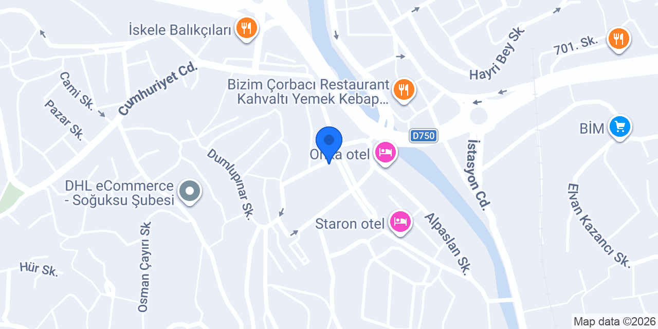 Nur Cafe konumu