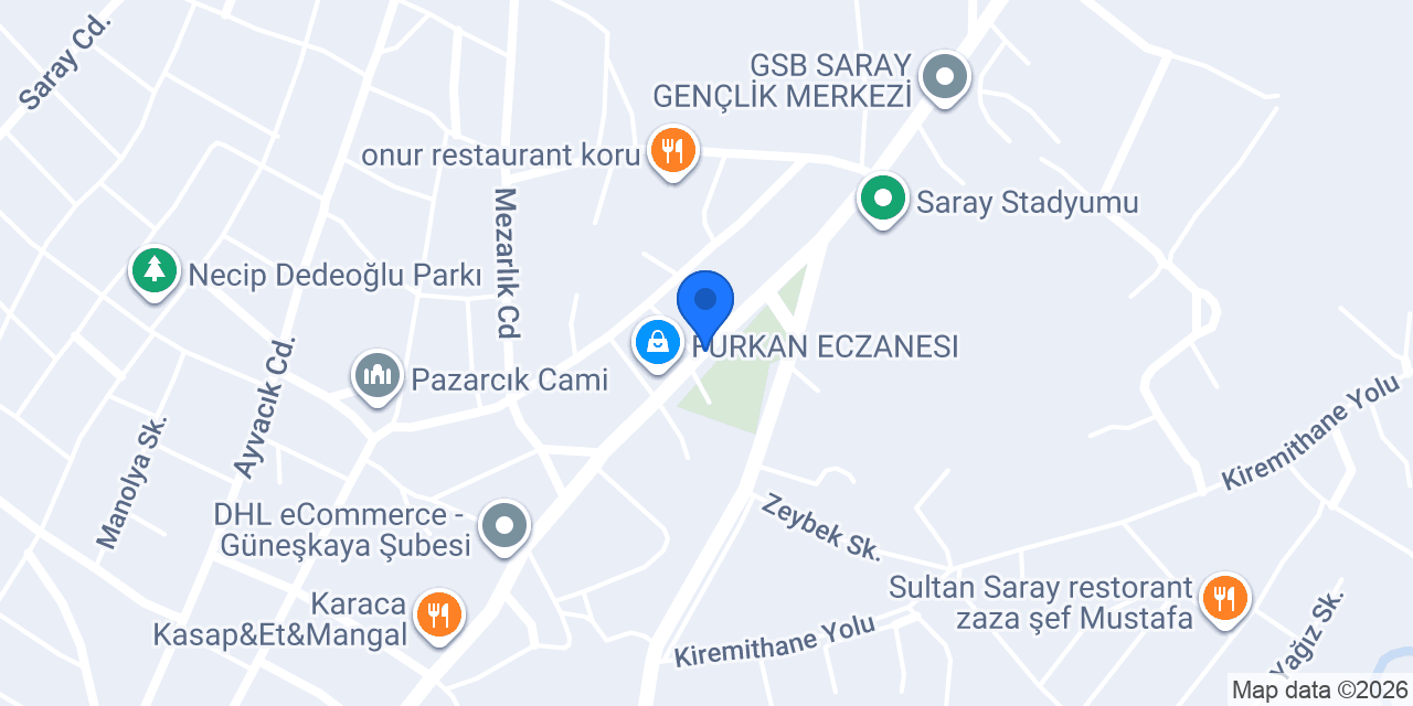 Umay Cafe Davet Salonu konumu