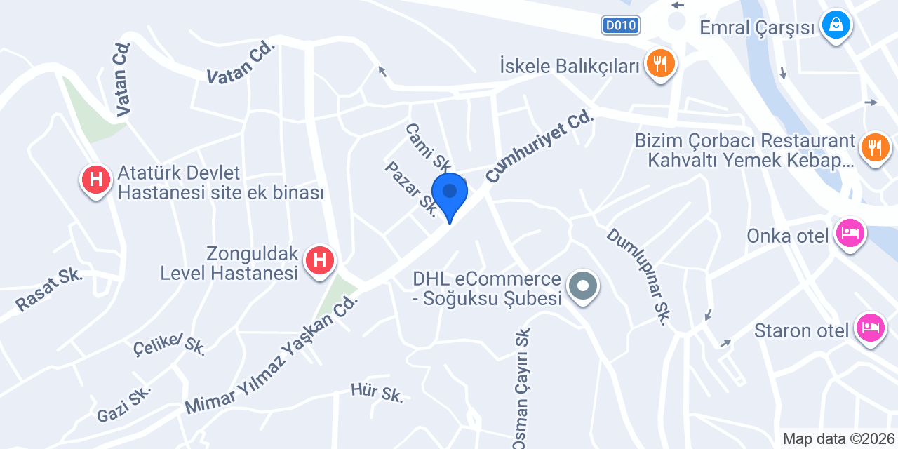 HAFIZ EFENDİ BAKLAVA SARAYI konumu