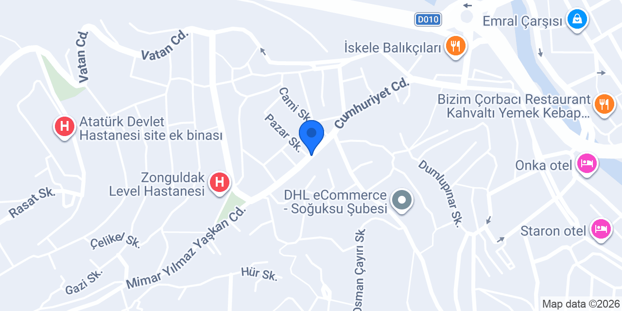 Topkır Mobilya konumu