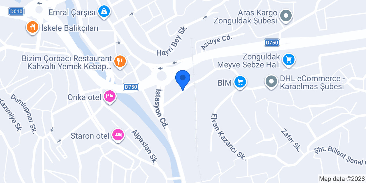 Ozi Garage konumu