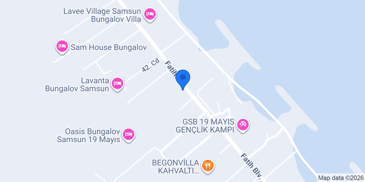 Samaris Bungalov konumu