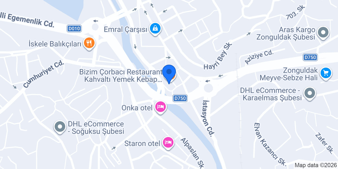 Otel Burcu konumu