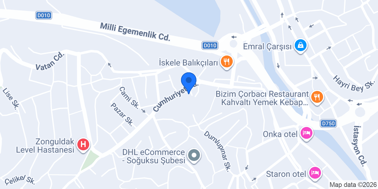 Cafemis Bistro konumu