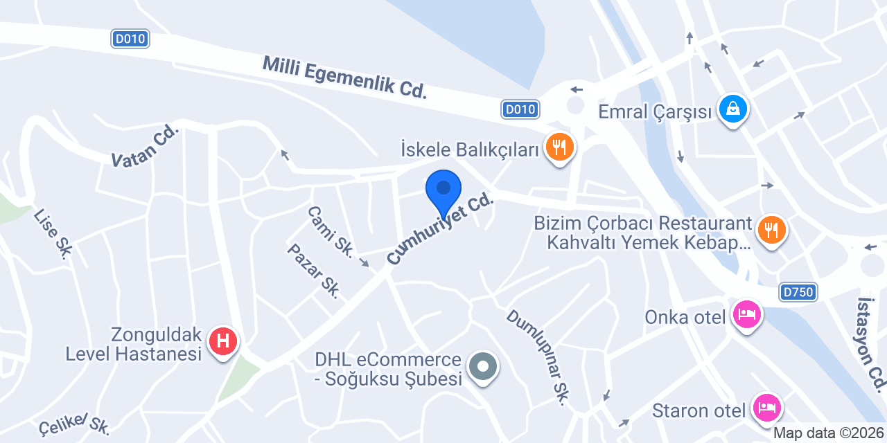 ÖZ-CAR konumu