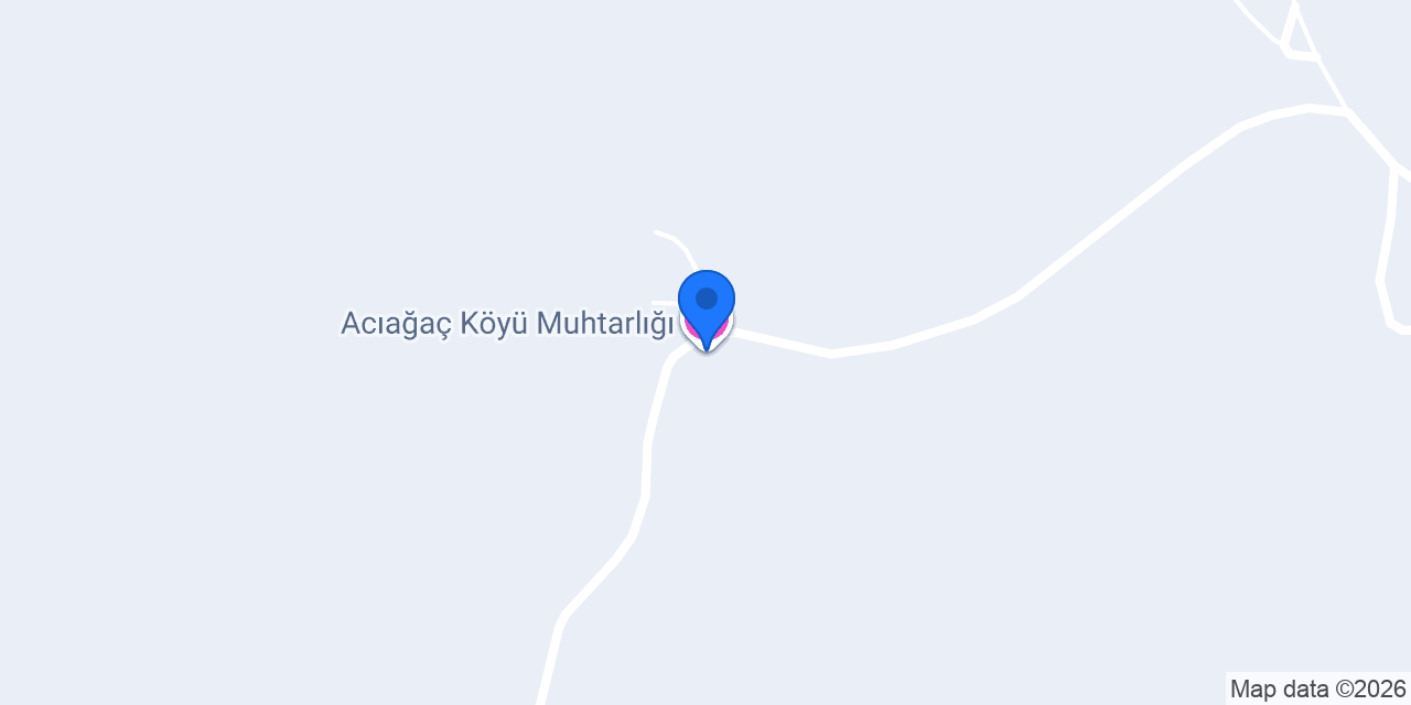 Acıağaç Köyü Muhtarlığı konumu