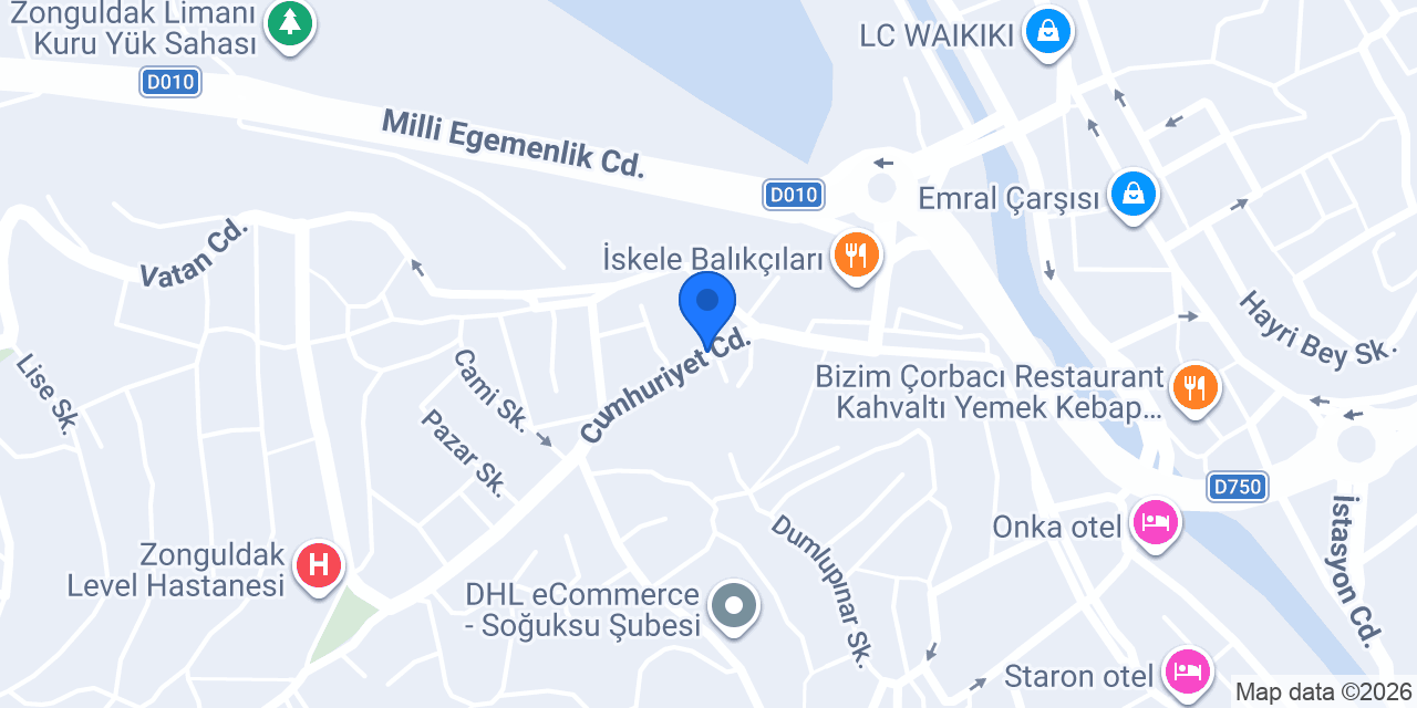 Papila Unlu Mamülleri konumu