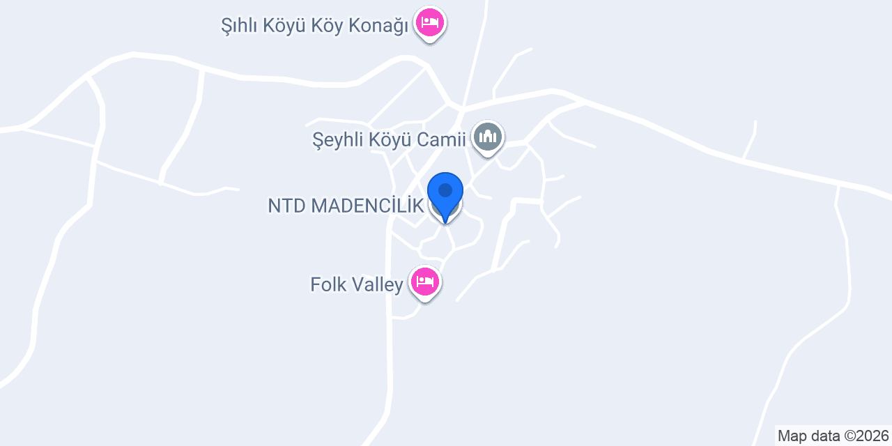 NTD MADENCİLİK konumu