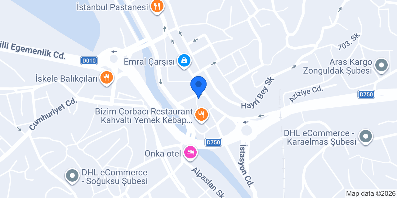 Zonguldak Çilingir konumu