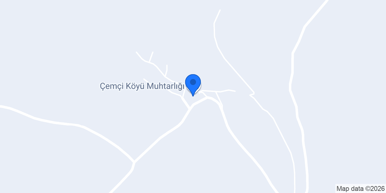 Çemçi Köyü Muhtarlığı konumu