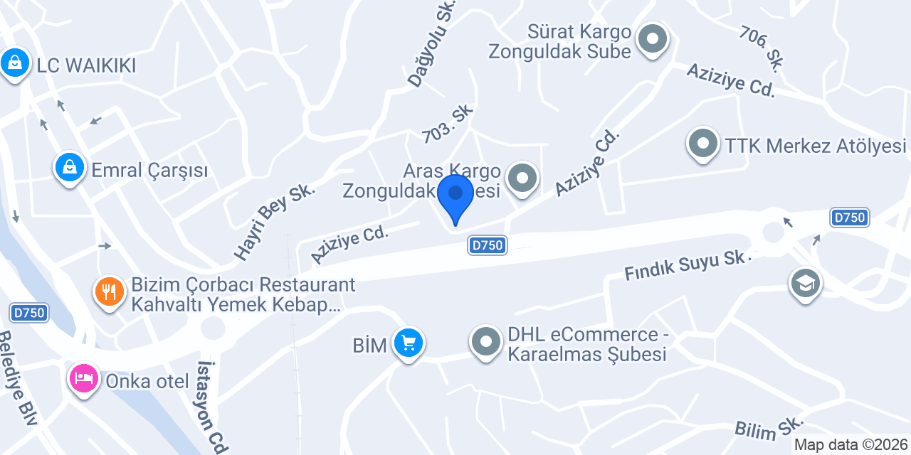 Zonguldak Src Eğitim Merkezi konumu