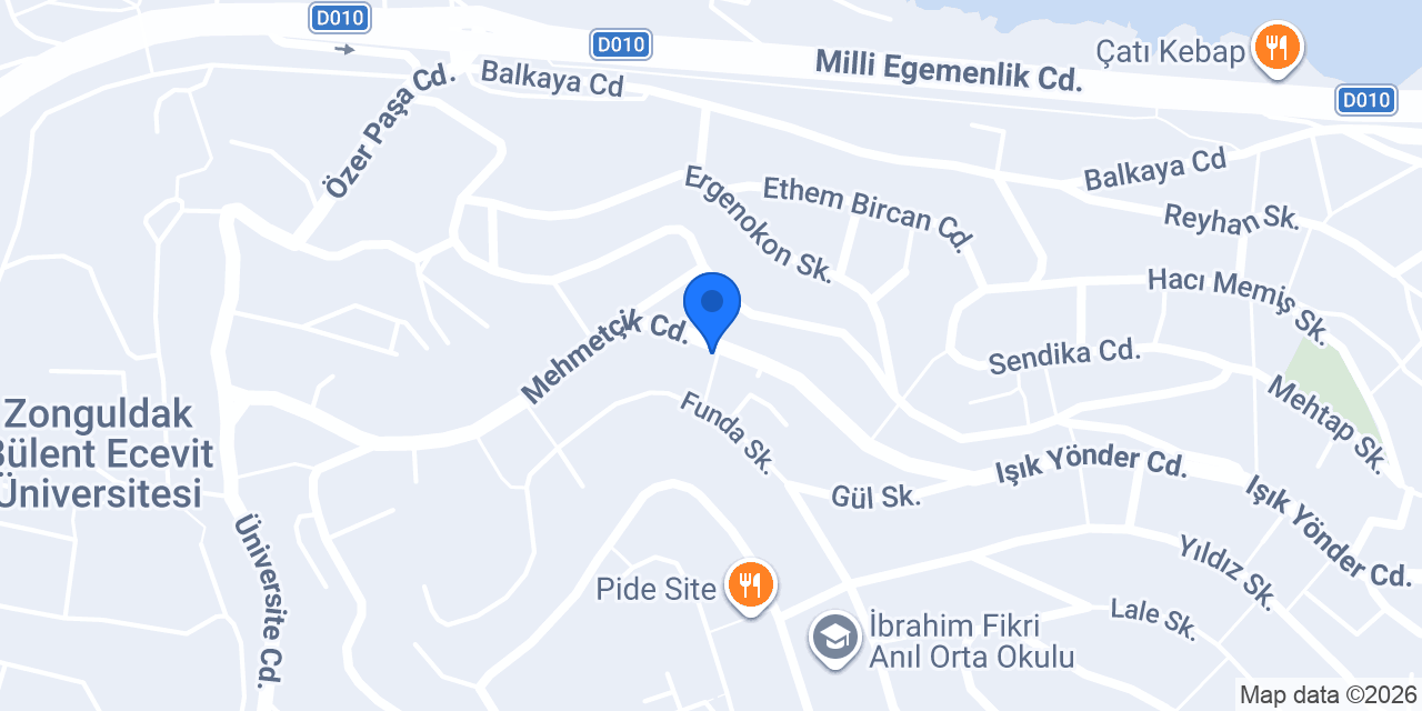 Saloon Serdal Akça(Becca) konumu