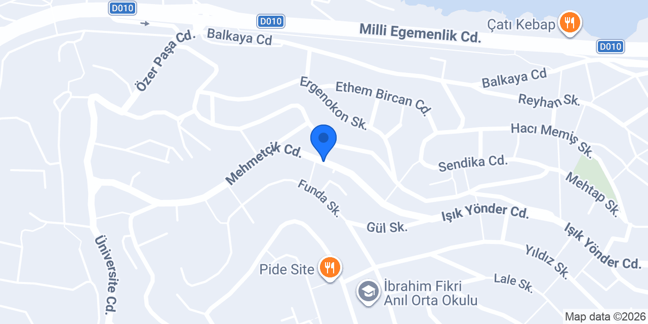Neşe Erberk Anaoklu konumu