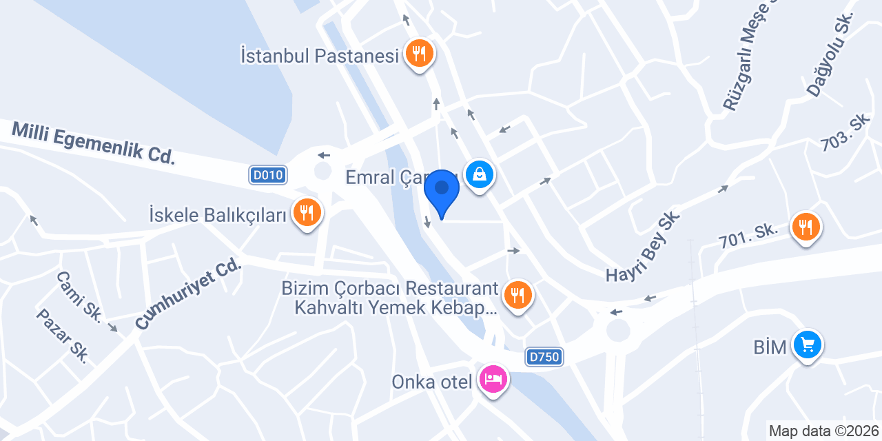 ZEK Ritim Atölyesi konumu