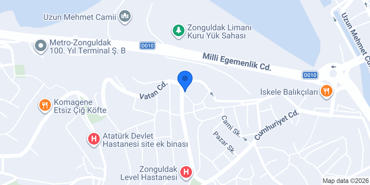 Yüzer Tekel Bayi konumu