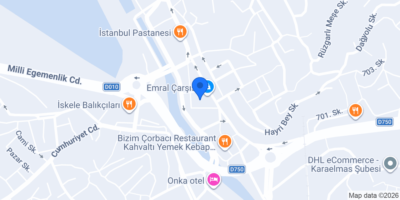 Yörem Kebap konumu
