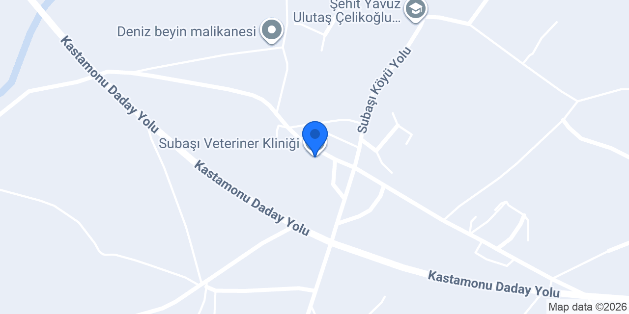 Subaşı Veteriner Kliniği konumu