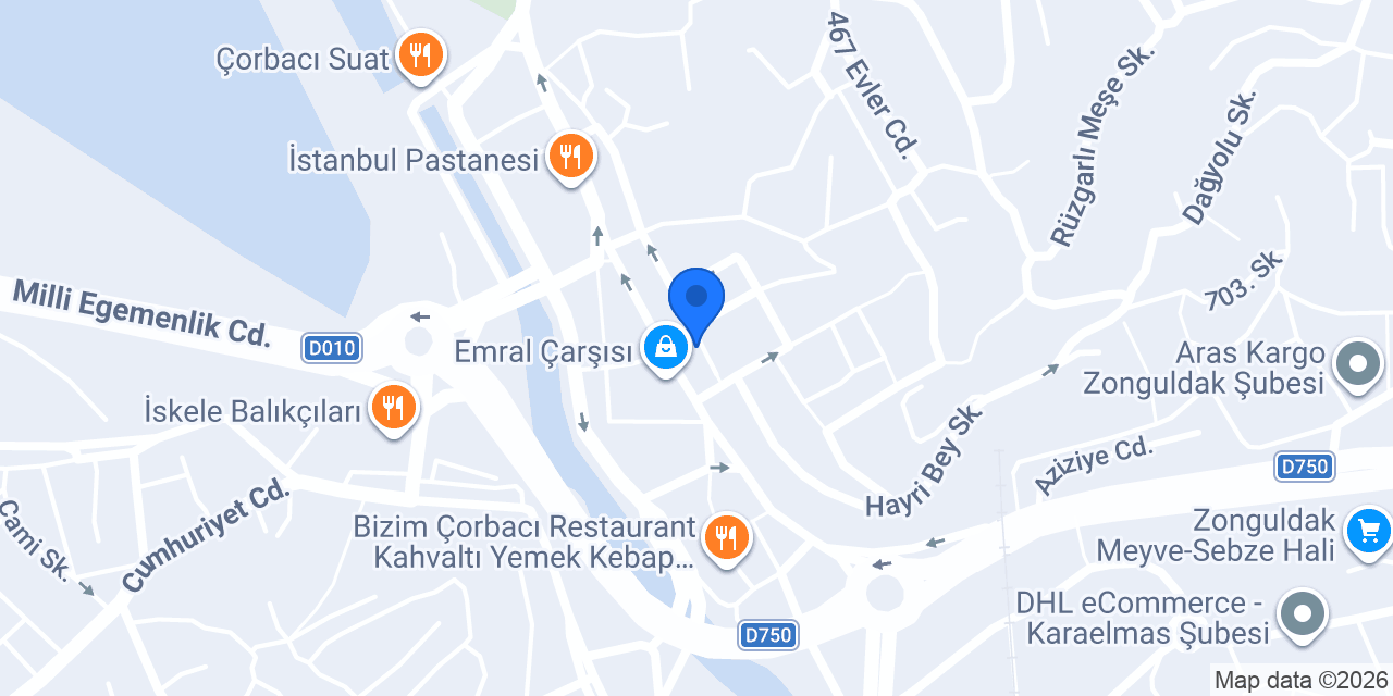 Rüyam Kebap konumu