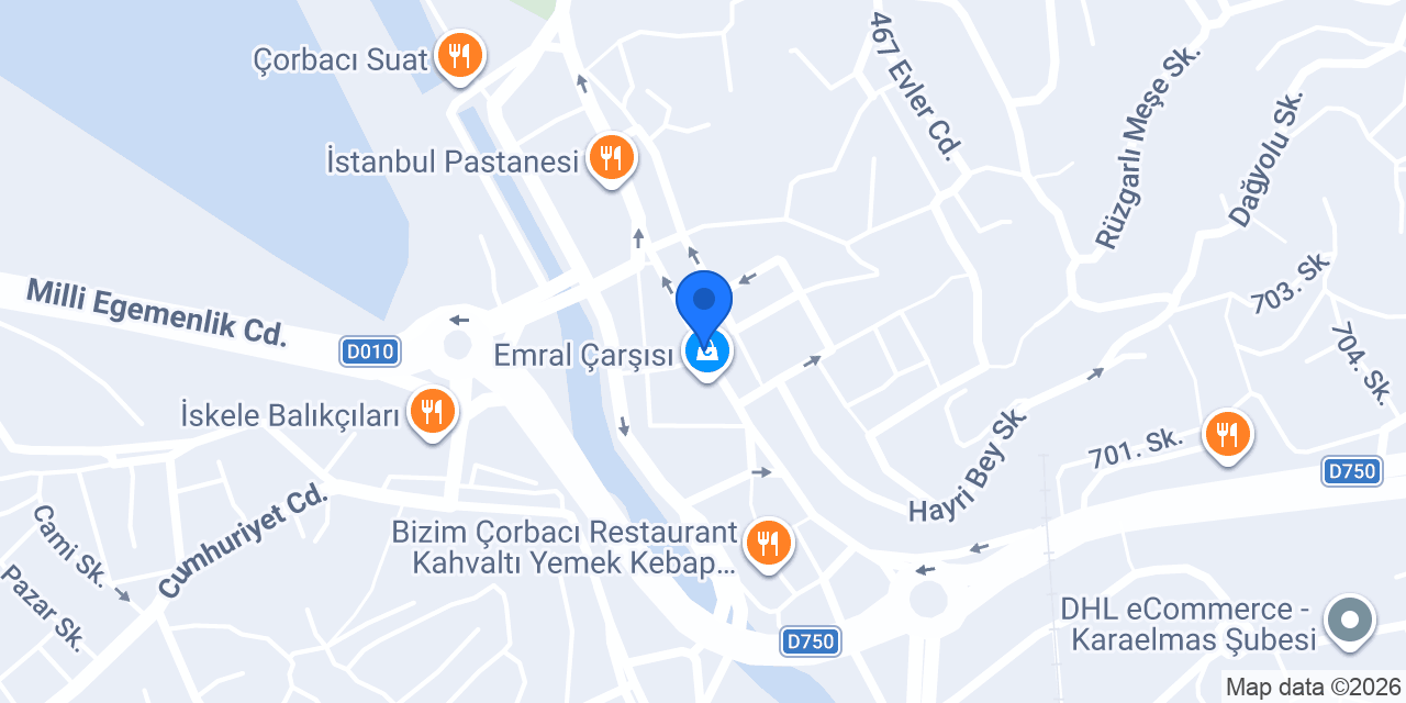 Çiçek Pastanesi konumu