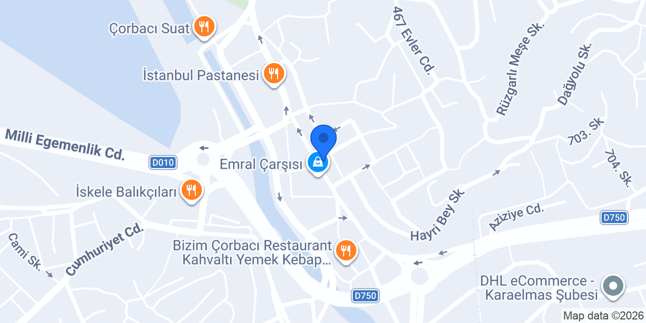 Deniz erkek kuaförü konumu