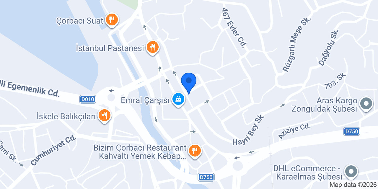 YÜCEL OPTİK konumu