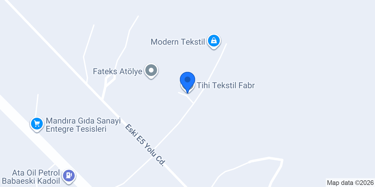 Tihi Tekstil Fabr. konumu