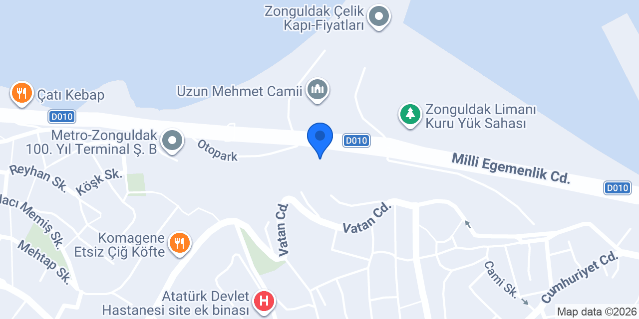Poyraz Sıhhi Tesisat konumu