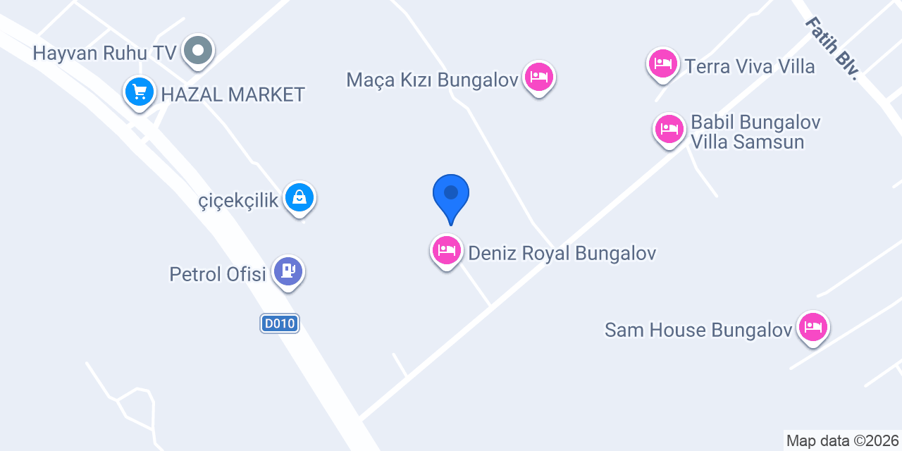 Sambali Villaları konumu