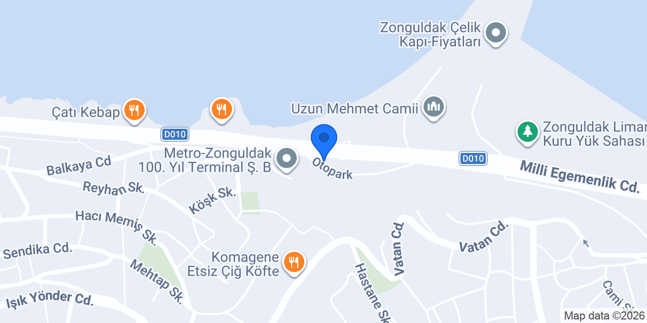 Terminal Taksi konumu