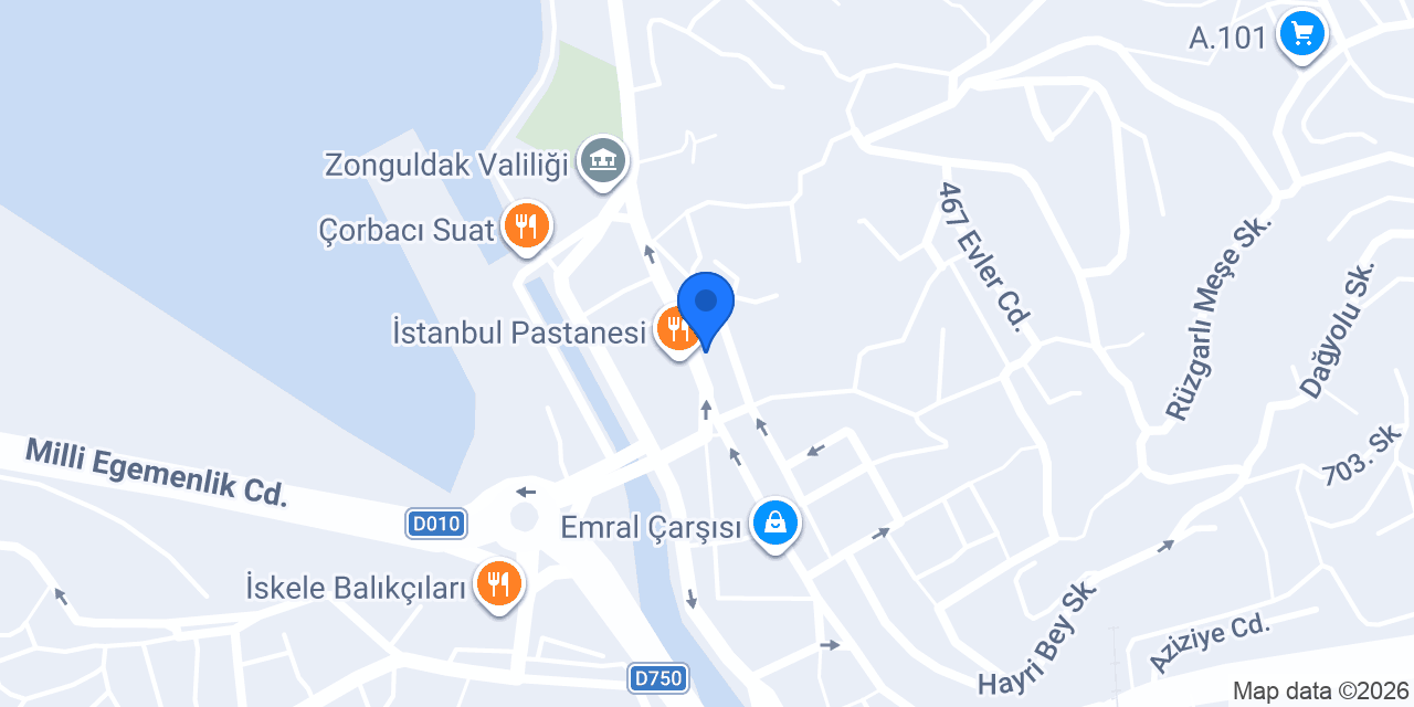 Taşçı Emlak konumu