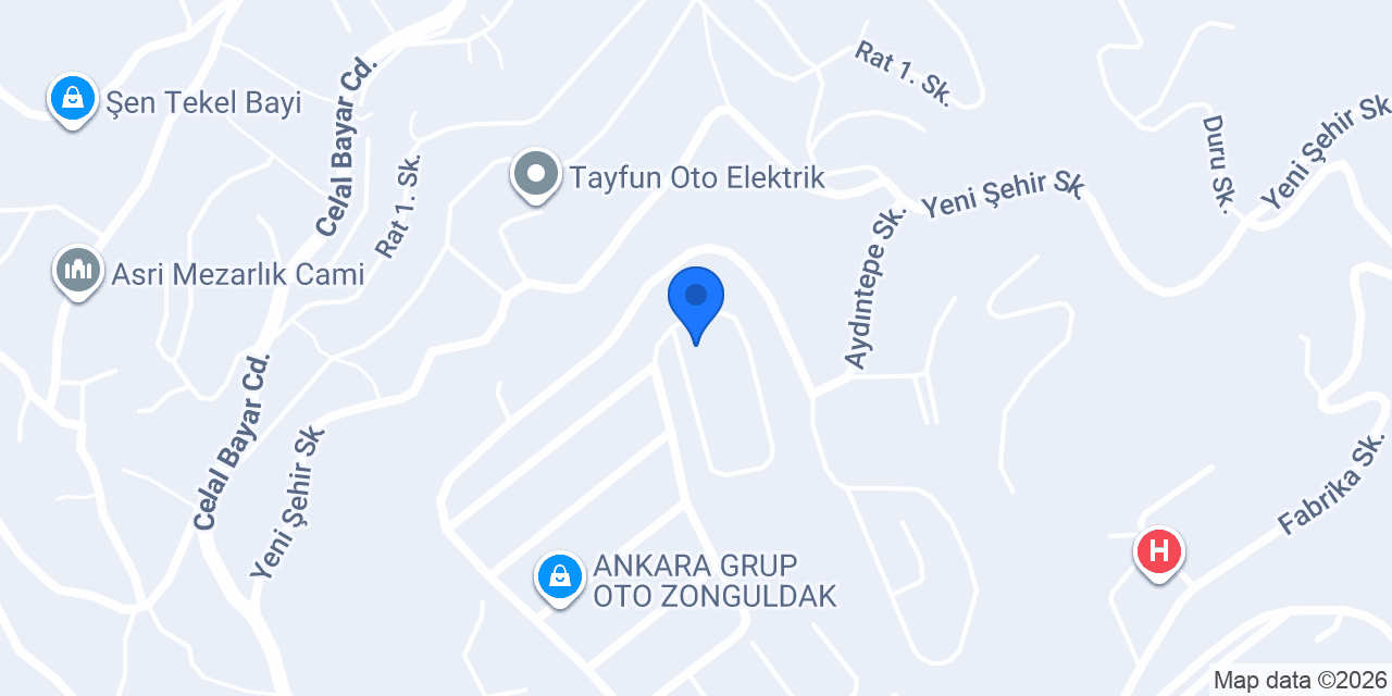 Sımra Elektrik Şube konumu