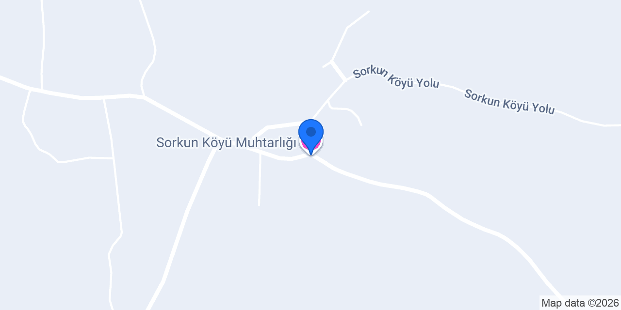 Sorkun Köyü Muhtarlığı konumu