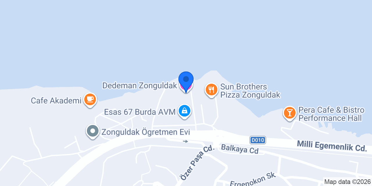 Dedeman Zonguldak konumu