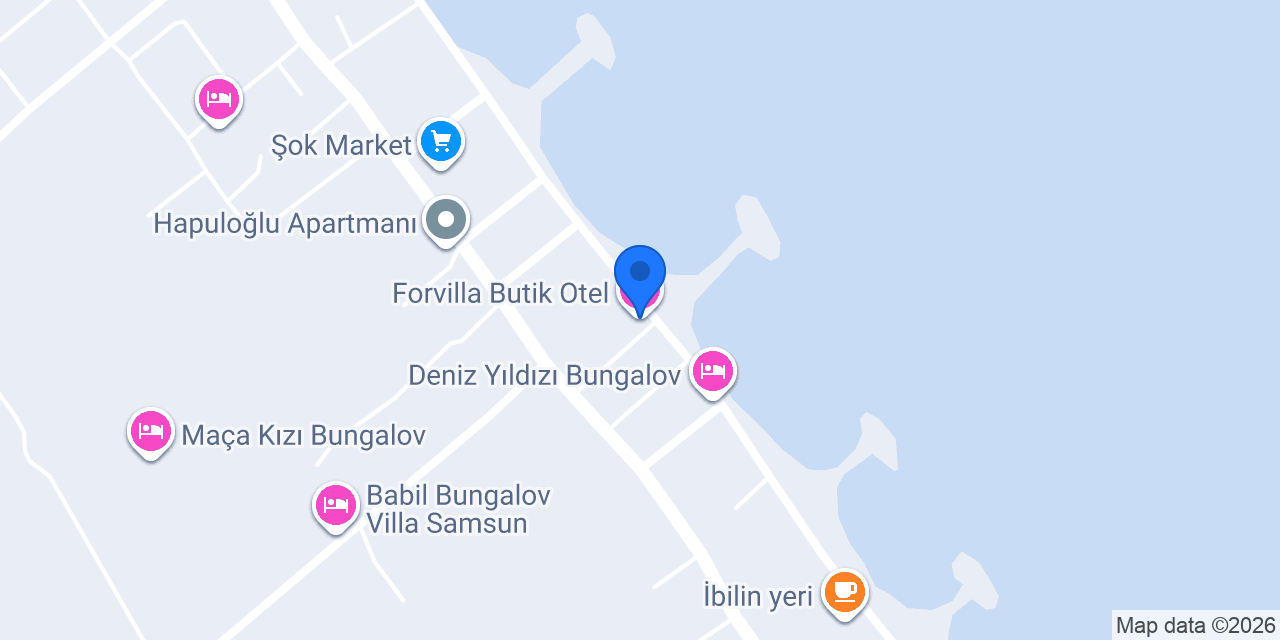 Forvilla Butik Otel konumu