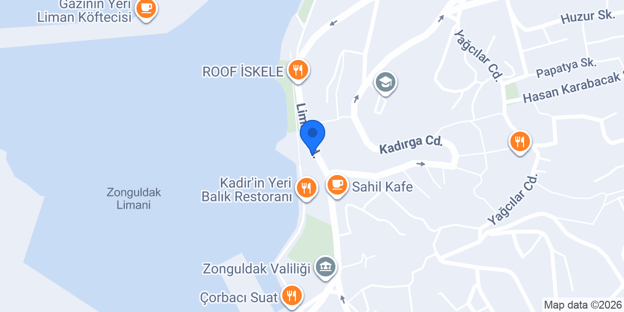 Sürmen cafe restorant konumu